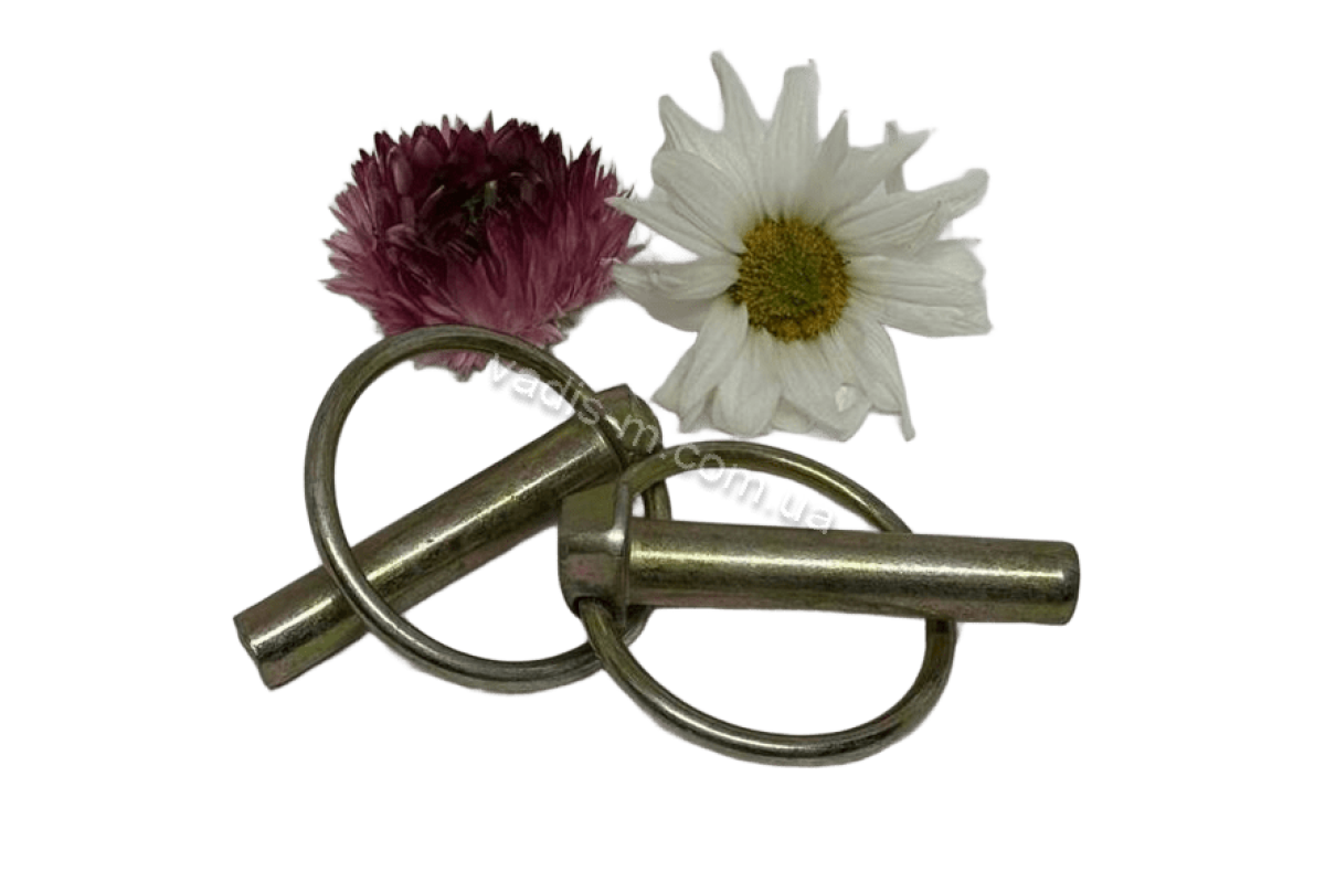 DIN 11023 цинк желтый Шплинт с кольцом пружинный