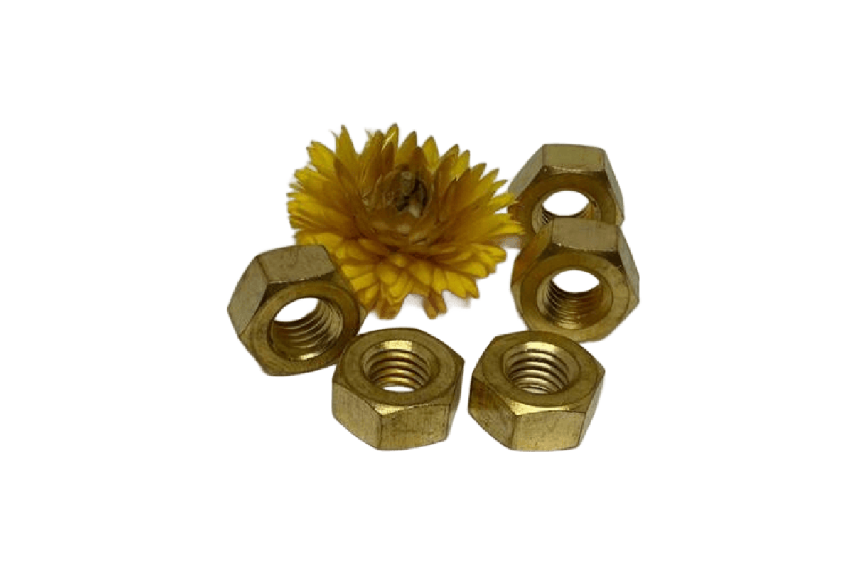 DIN 934 8 цинк жовтий Гайка шестигранна