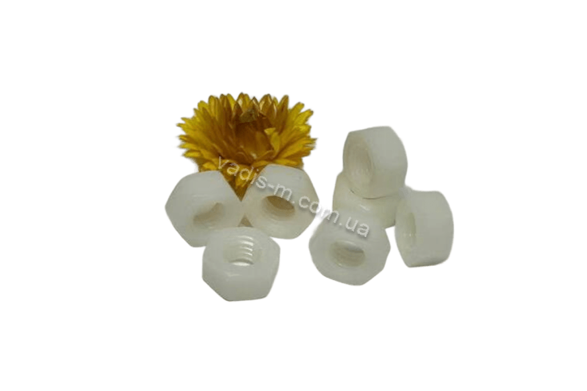 DIN 934 поліамід Гайка шестигранна