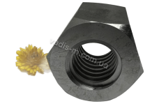 AN 122 Гайка шестигранна з трацепевидною різьбою стальна