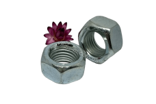 ISO 4032 8 цинк Гайка шестигранна з лівою різьбою