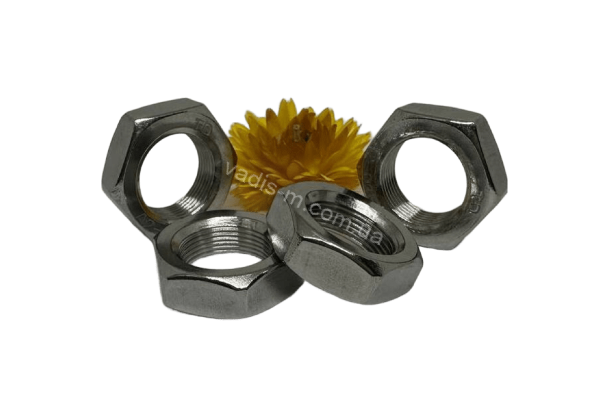 DIN 431 A2 Гайка трубна низька дюймова