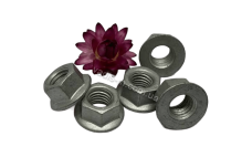 DIN 6923 10 цинк платковий Гайка шестигранна з фланцем з дрібним кроком