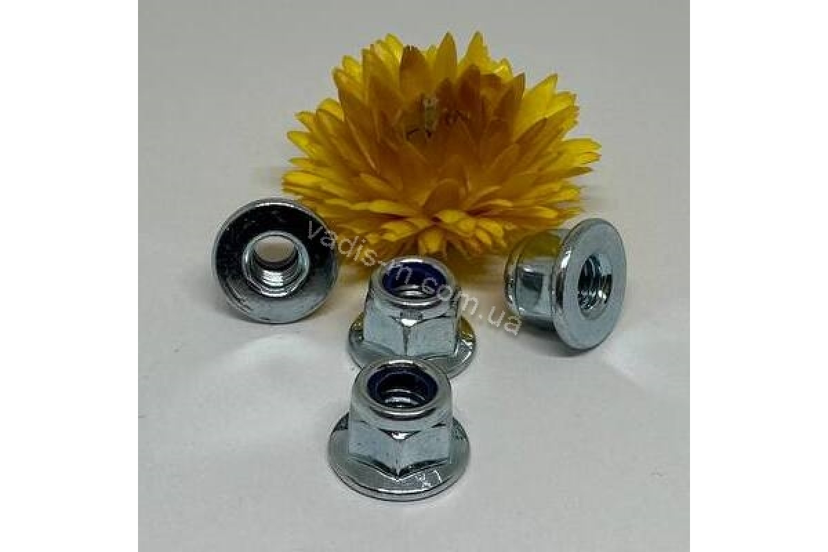 DIN 6926 8 цинк Гайка самоконтряща з фланцем