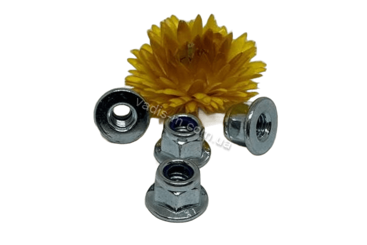 DIN 6926 8 цинк Гайка самоконтряща з фланцем