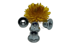 DIN 6926 8 цинк Гайка самоконтряща з фланцем