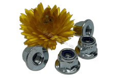 DIN 6926 9 цинк платковий Гайка самоконтряща з фланцем