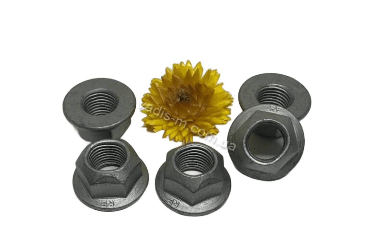 DIN 6927 8 цинк Гайка самоконтряща з фланцем