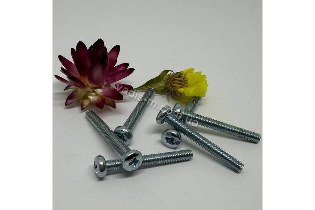 DIN 7985 4,8 цинк Гвинт з напівкруглою головкою і хрестоподібним шліцом PZ