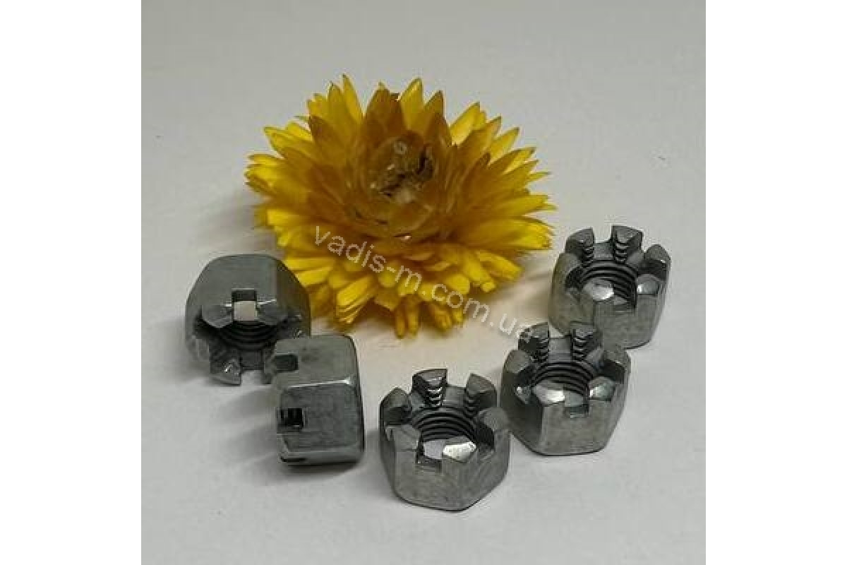 DIN 935 6 Гайка корончатая с мелким шагом