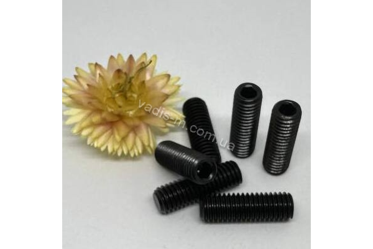 DIN 913 Гвинт установочний з внутрішнім шестигранником і дрібним кроком