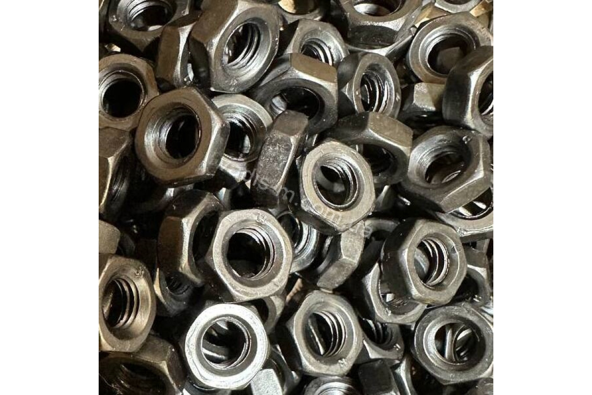 DIN 936 14H Гайка низька шестигранна з лівою різьбою