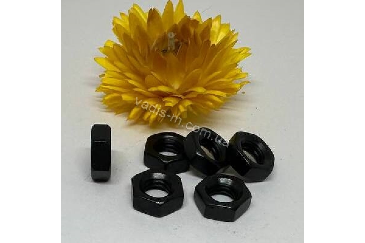 DIN 936 17H Гайка низька шестигранна