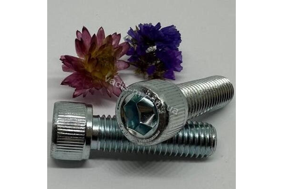 DIN 912 12,9 цинк Болт з циліндричною головкою і внутрішнім шестигранником, дрібний крок різьби