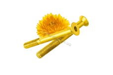 DIN 7991 8,8 цинк жовтий Болт з потайною головкою і внутрішнім шестигранником