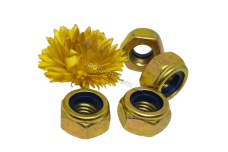 DIN 985 латунь Гайка самоконтряща