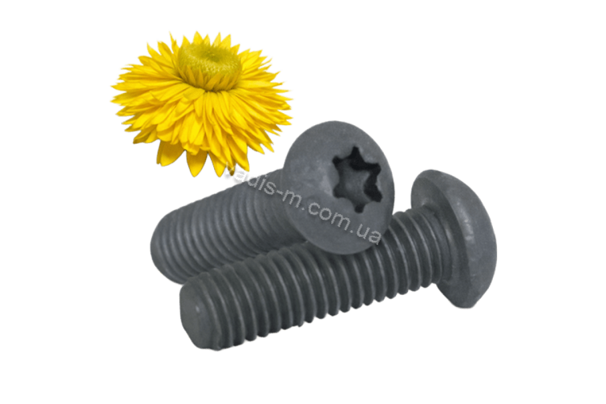 ISO 7380-1 10,9 цинк платковий Болт з напівкруглою головкою під torx