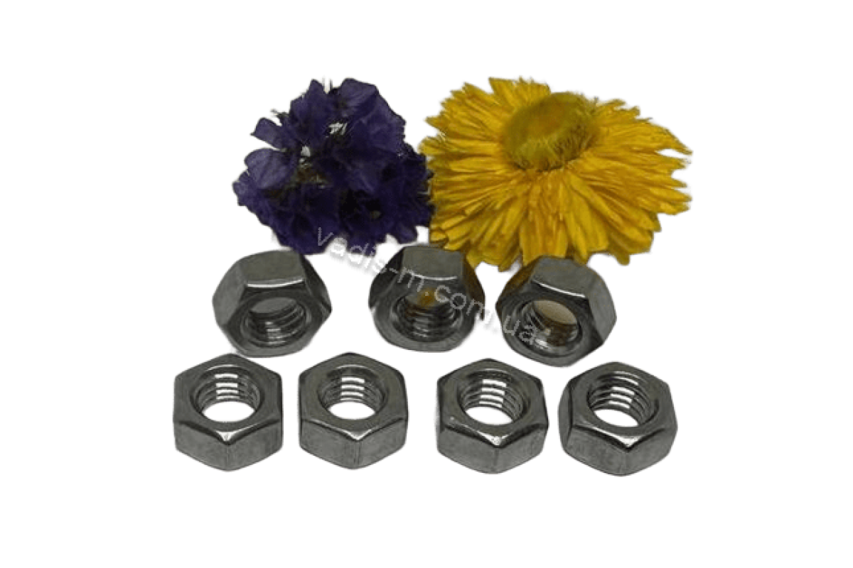 DIN 934 A4-80 Гайка шестигранна з лівою різьбою