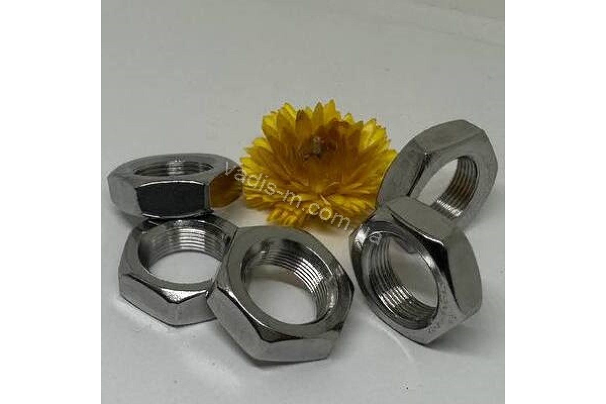 DIN 439 A2 Гайка низкая шестигранная