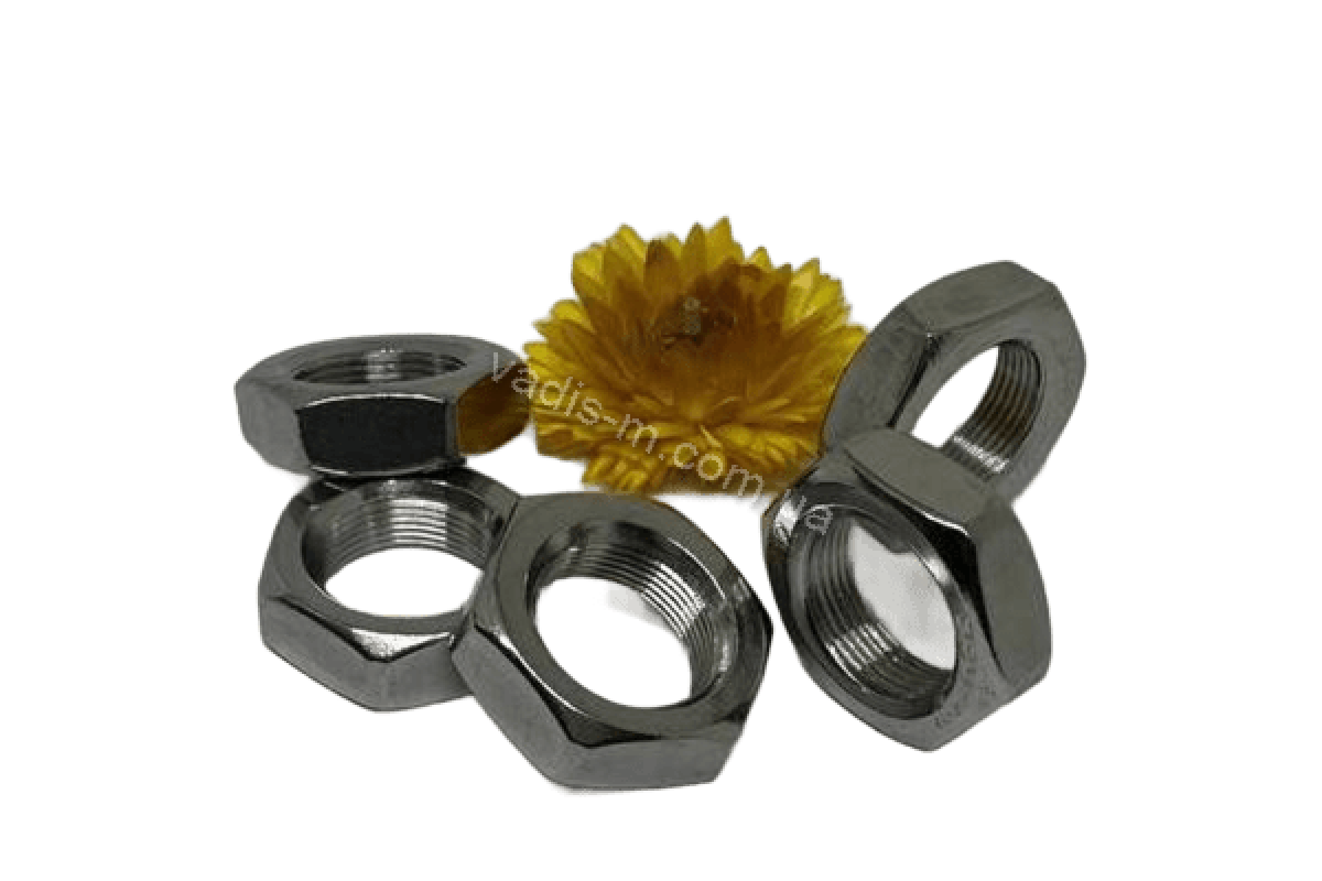 DIN 439 A2 Гайка низкая шестигранная