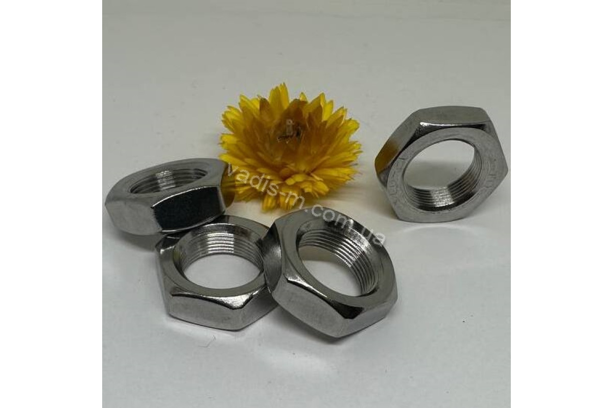 DIN 439 A4 Гайка низкая шестигранная