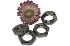 DIN 936 A4 Гайка низька шестигранна з дрібним кроком