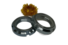 AN 86 цинк Гайка самоконтряща  шліцева