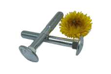 DIN 603 4,6 цинк Болт з напівкруглою головкою і квадратним підголовником