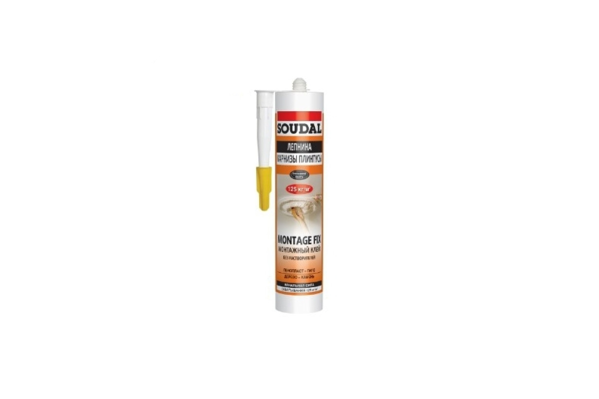 Монтажний клей MONTAGE FIX SOUDAL