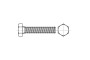 DIN 933 8,8 Delta Болт з шестигранною головкою і повною різьбою DIN 933 8,8 Delta Болт з шестигранною головкою і повною різьбою