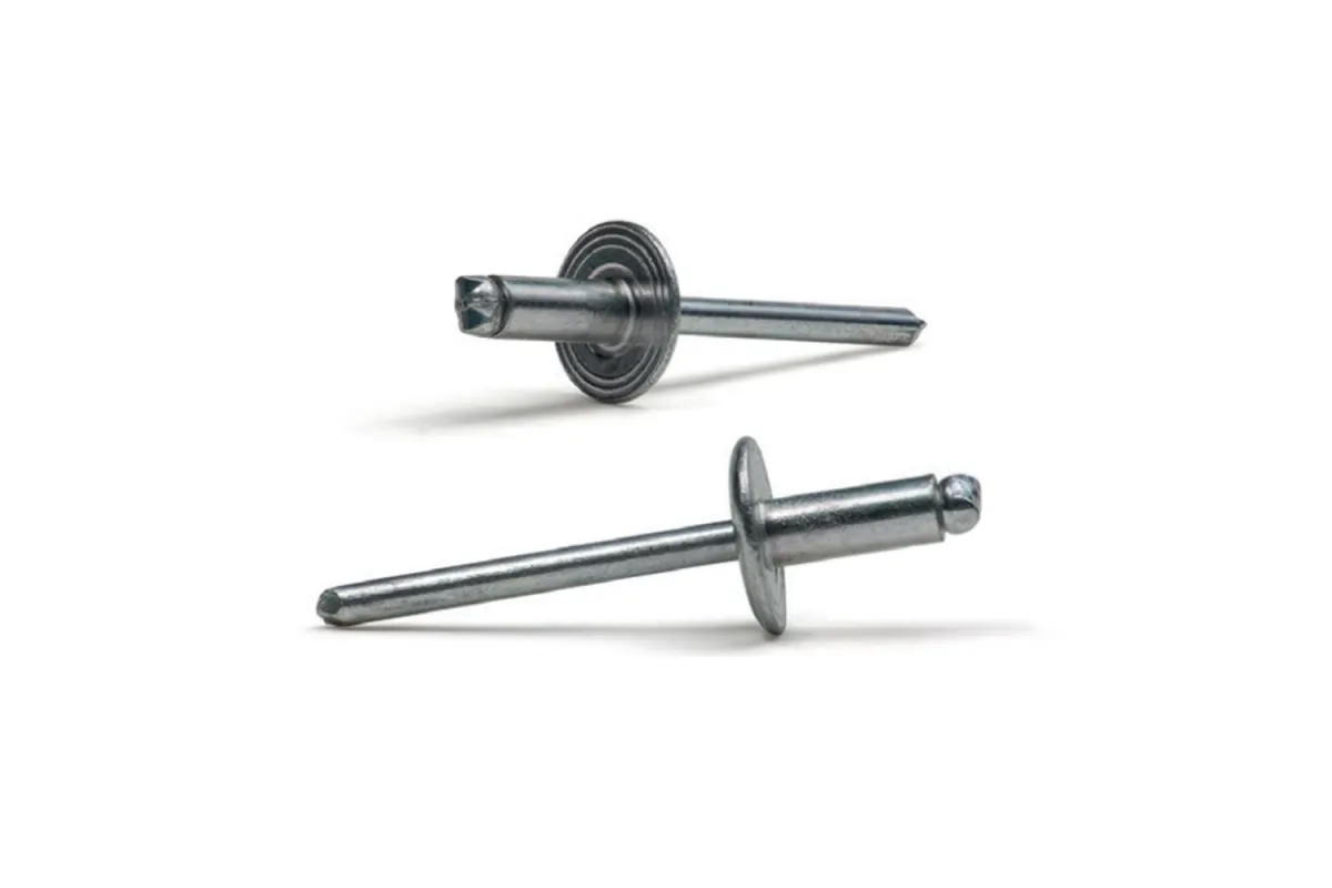 ISO 15979 St/St Заклепка витяжна з плоским збільшеним буртиком Bralo