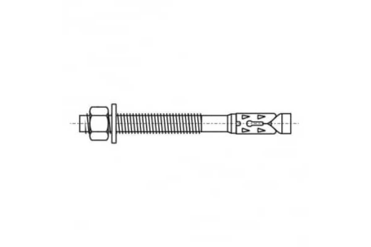 LE-ZN Анкер клиновий оцинкований Wkret-Met