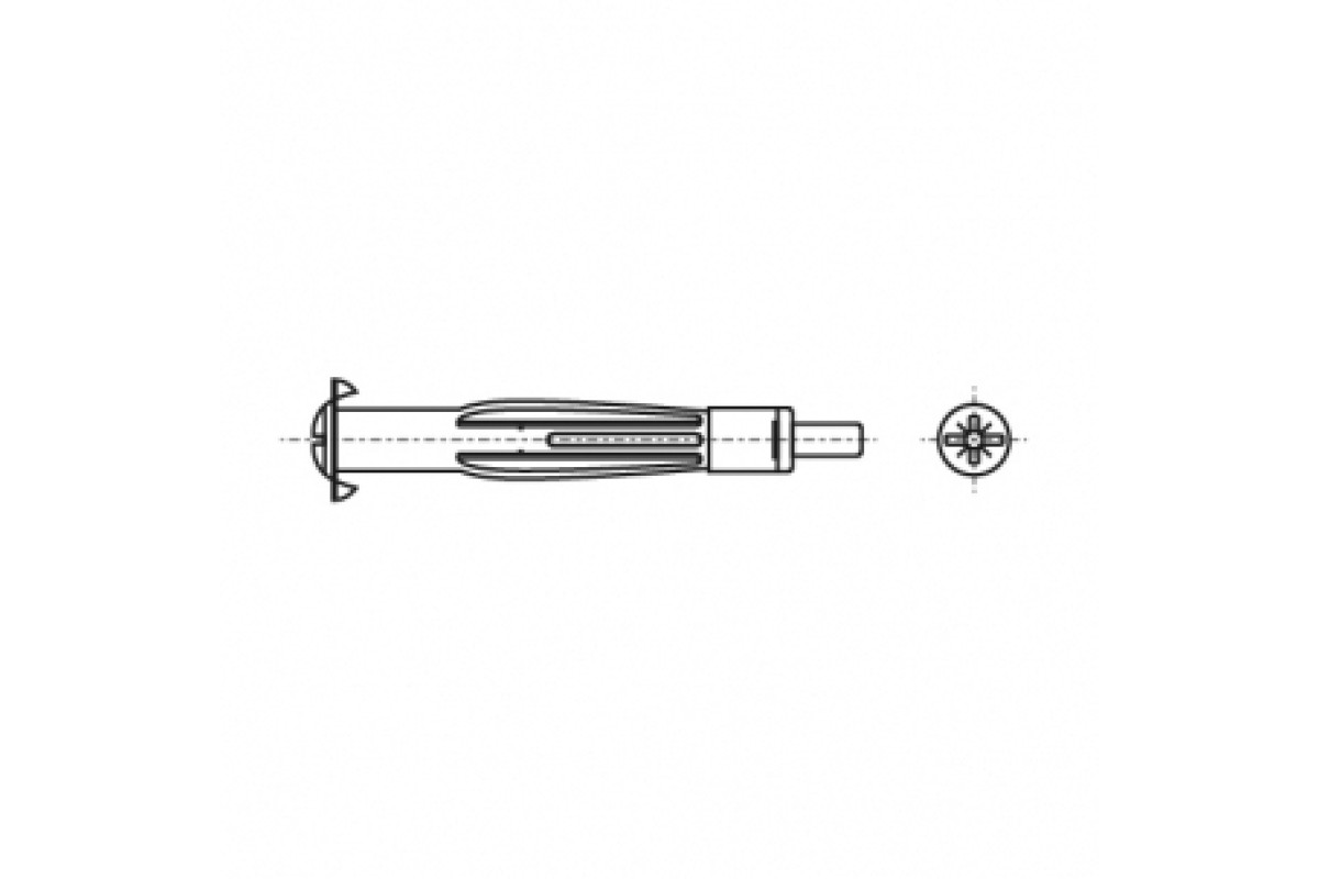 AN 253 цинк Анкер MOLLY Wkret-Met
