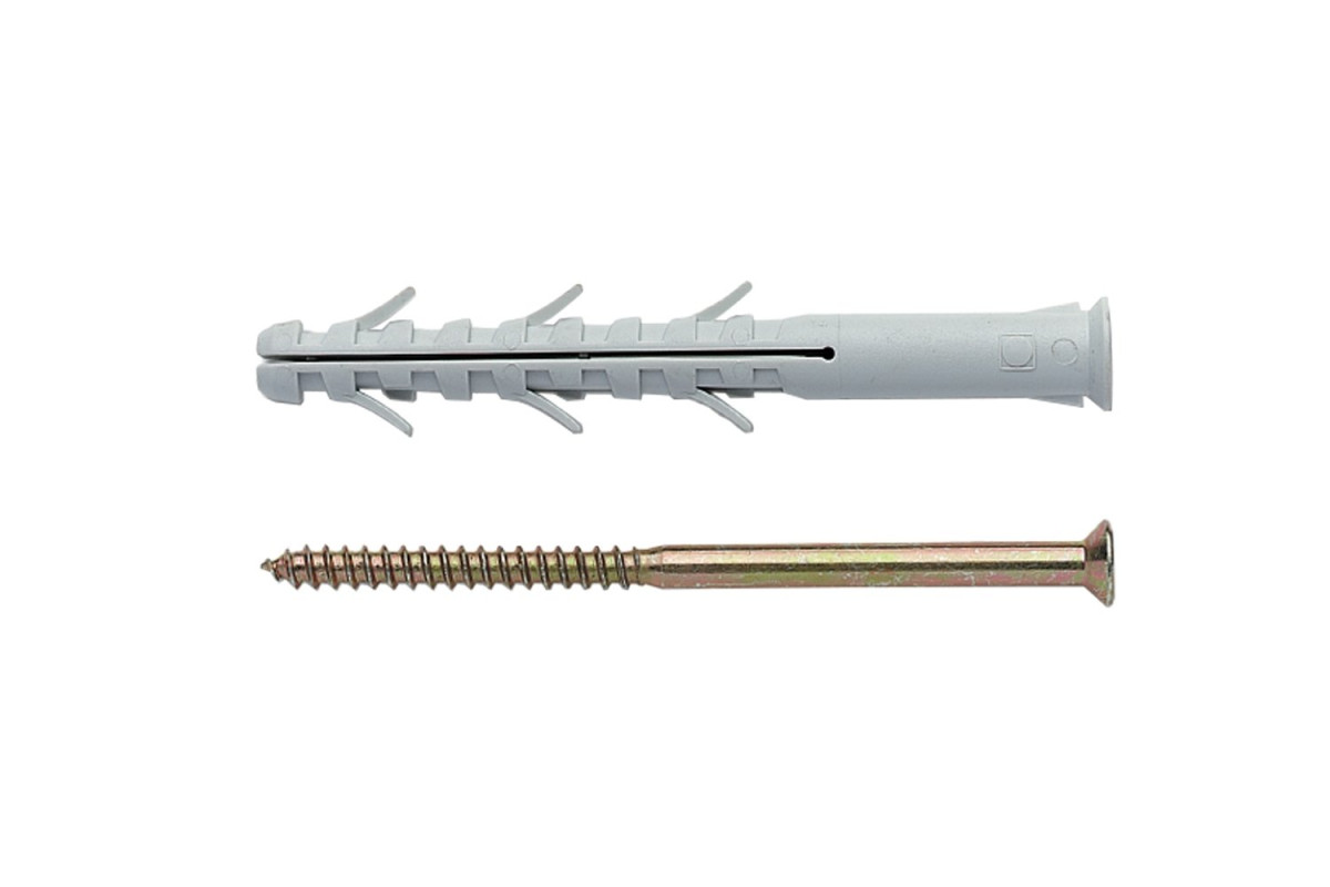 APS-C Дюбель с шурупом с потайной головкой