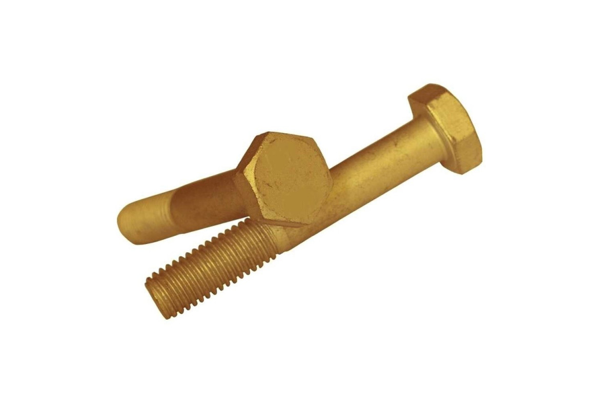 DIN 931 латунь Болт з шестигранною головкою і частковою різьбою