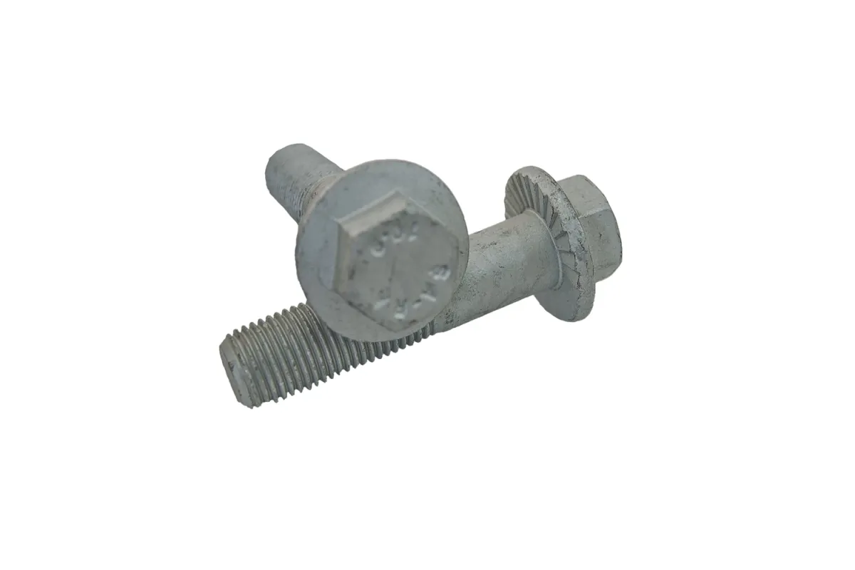 DIN 6921 10,9 цинк платковий Болт з шестигранною головкою і фланцем зубчастий, дрібний крок різьби