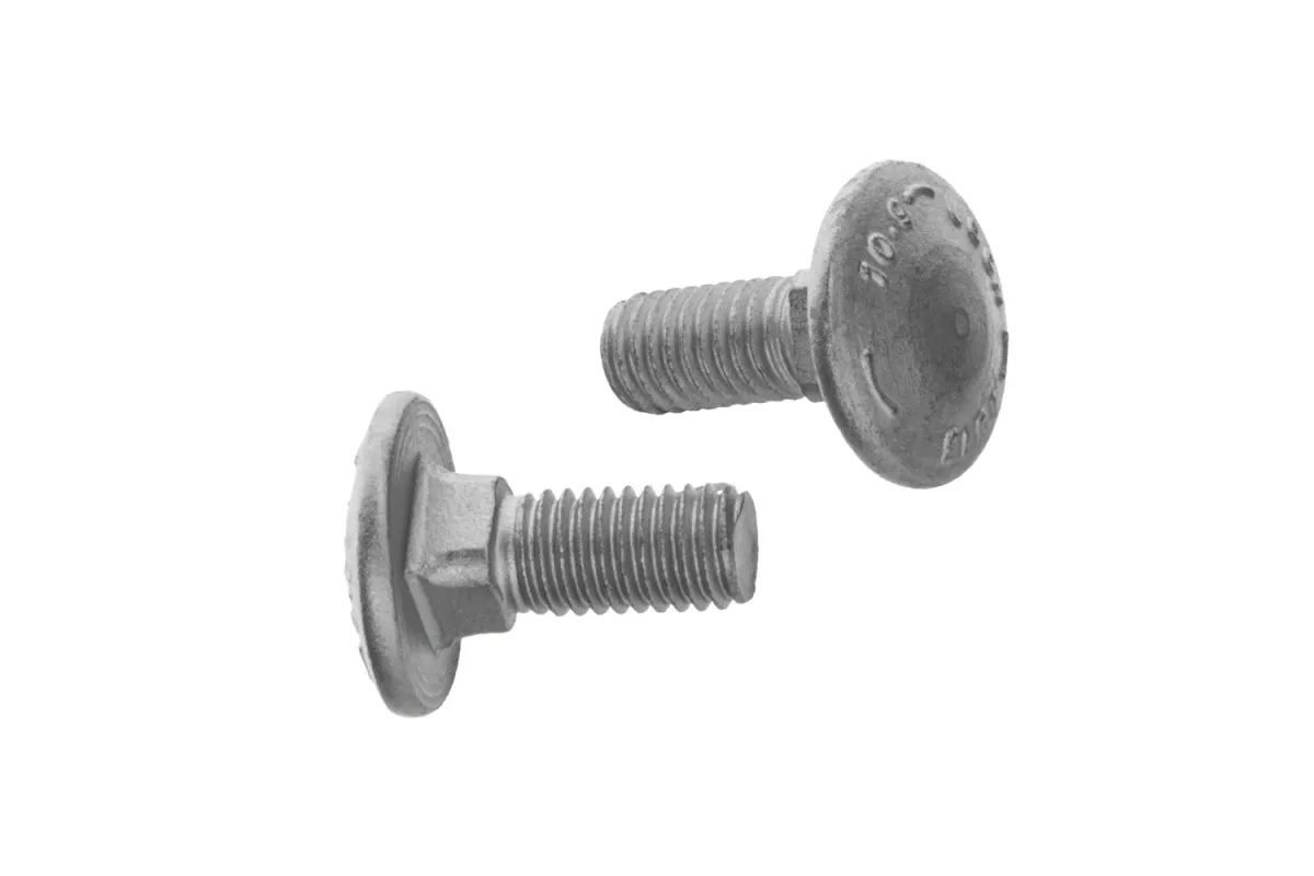 DIN 603 10,9 цинк платковий Болт з напівкруглою головкою і квадратним підголовником