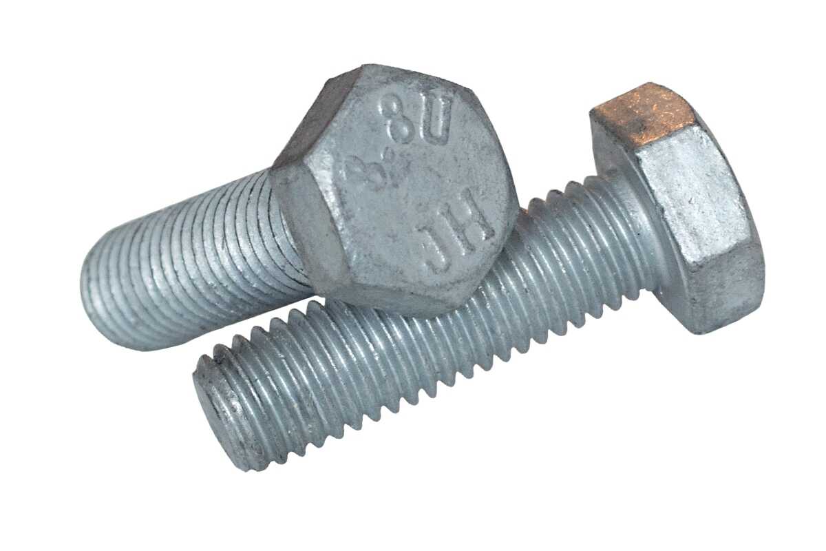 DIN 933 8,8 цинк UNС Болт з шестигранною головкою і повною різьбою, дюймовою різьбою