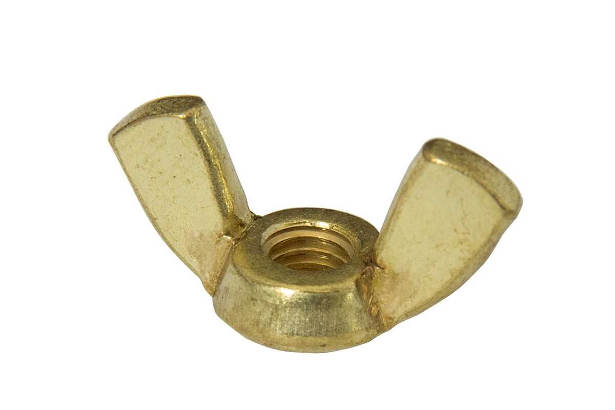 DIN 315 латунь Гайка барашкова амер. форма