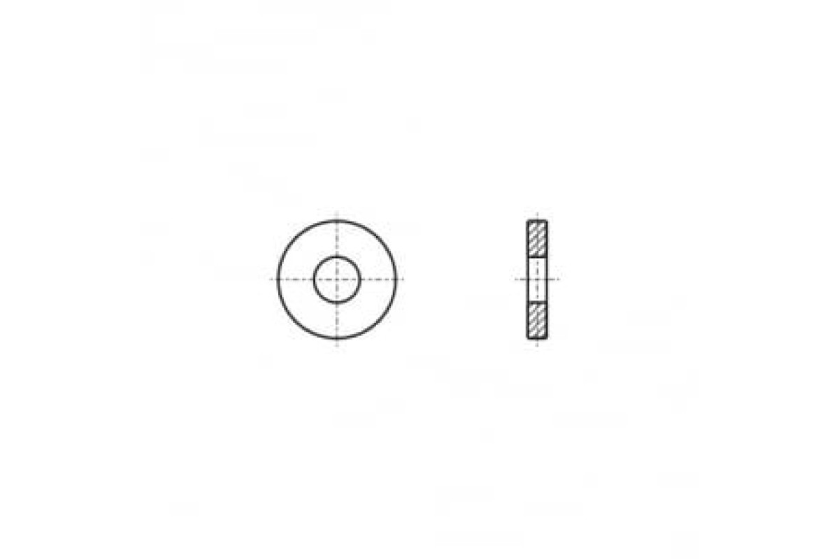 DIN 7349 цинк гарячий 200 HV Шайба посилена DIN 7349 цинк гарячий 200 HV Шайба посилена