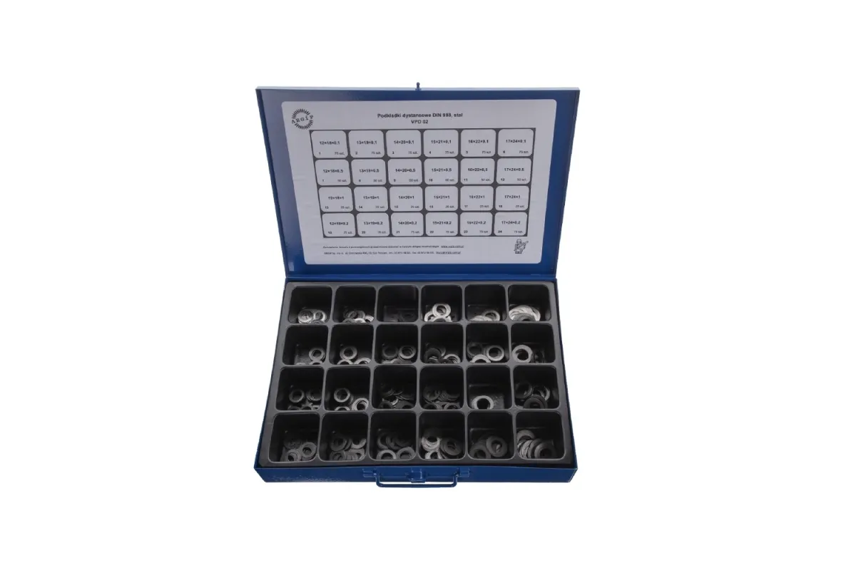 DIN 988 Набір шайб регулювальних DIN 988 Набір шайб регулювальних