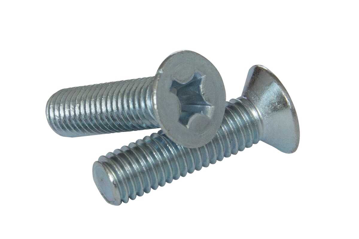 DIN 965 4,8 цинк Гвинт з потайною головкою і хрестоподібним шліцом PZ