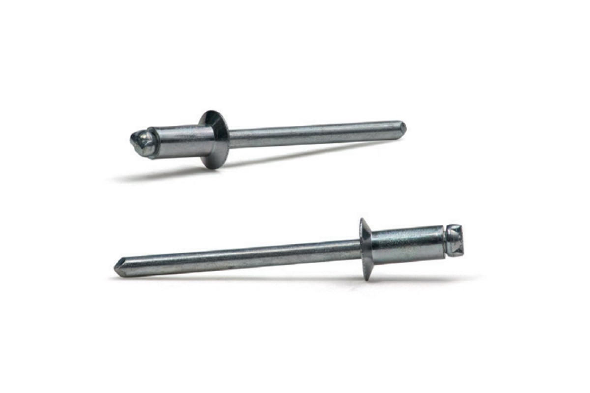 ISO 15980 St/St Заклепка витяжна з плоским потайним буртиком Bralo