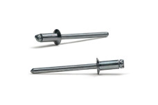 ISO 15980 St/St Заклепка витяжна з плоским потайним буртиком Bralo