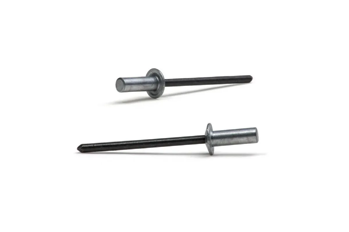 ISO 15973 Al/St Заклепка витяжна герметична з плоским буртиком Bralo