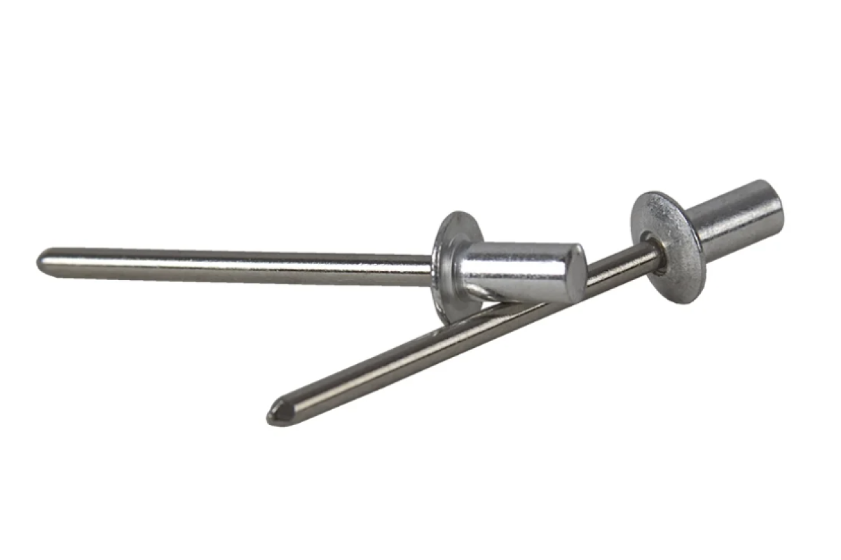 ISO 15973 Al/A2 Заклепка витяжна герметична з плоским буртиком Bralo