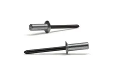 ISO 15974 Al/St Заклепка витяжна герметична з плоским потайним буртиком Bralo