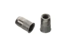 AN 320 A2 Клепальна гайка з потайним зменшеним буртиком рифлена відкрита AN 320 A2 Клепальна гайка з потайним зменшеним буртиком рифлена відкрита