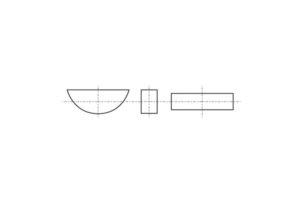 DIN 6888 Набір шпонок сегментних