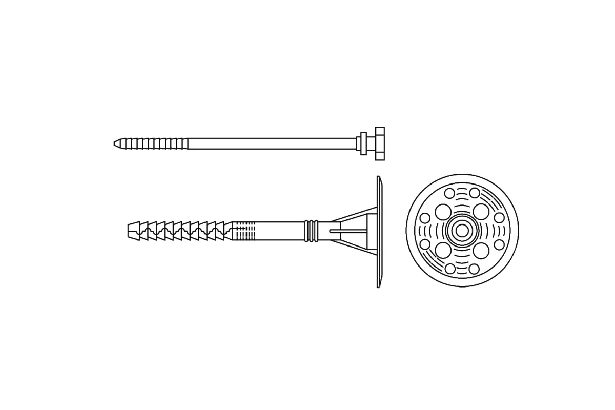 LFN Дюбель для термоізоляції пластик Wkret-Met